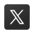X (Twitter) icon